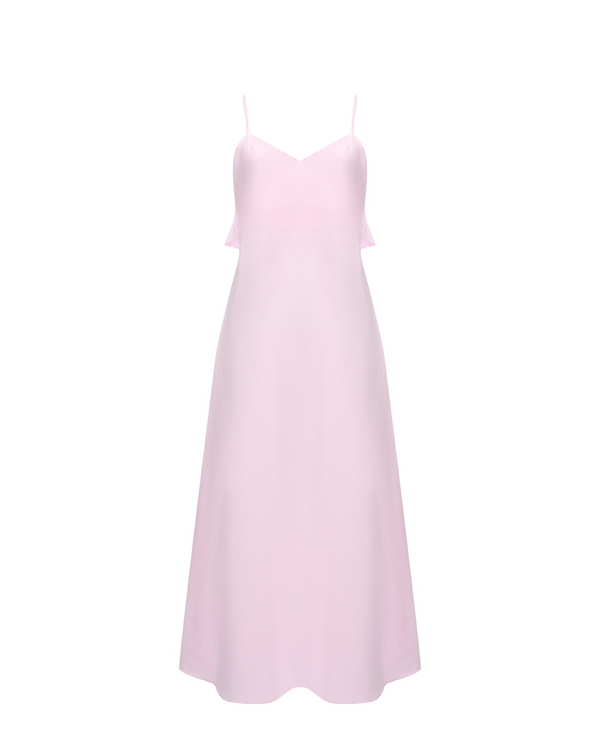 Платье с оборками на спине Dan Maralex, размер 42, цвет розовый - фото 1